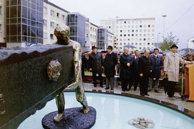 1974 900 Jahre Liezen Umzug und Stadtbrunnen Neg Baumgartner 20